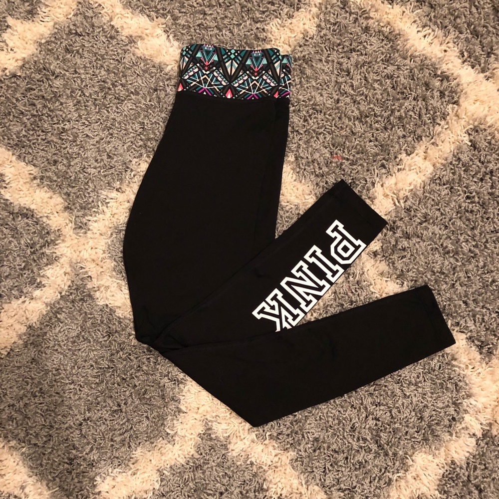 VS PINK REVERSIBLE leggings
